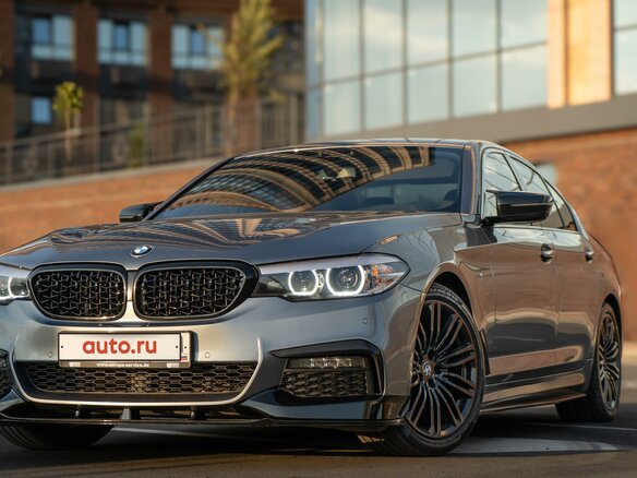 2019 BMW 5 серии 520d VII (G30/G31/G38), серый, 4350000 рублей