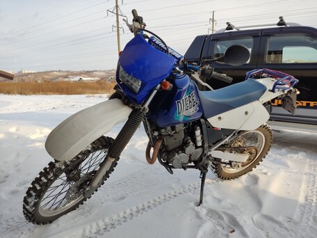 1999 Suzuki Djebel 250, синий, 210000 рублей, вид 1