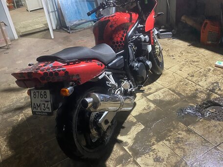 1997 Yamaha FZ400, красный, 210000 рублей, вид 3