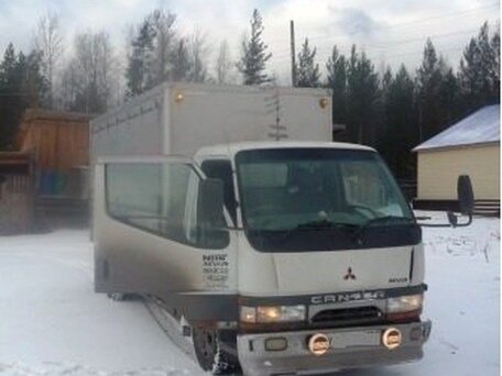 1998 Fuso (Mitsubishi) Canter, белый, 1300000 рублей, вид 1