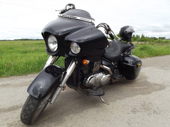 2004 Suzuki Boulevard C50, чёрный - вид 3