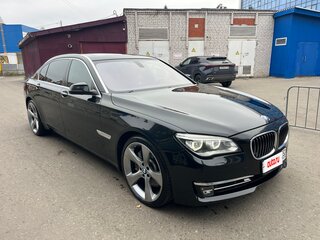 2015 BMW 7 серии 750i xDrive V (F01/F02/F04) Рестайлинг, чёрный, 2190000 рублей, вид 3
