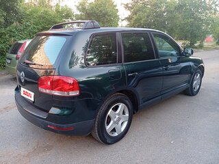2006 Volkswagen Touareg I, зелёный, 910000 рублей, вид 4