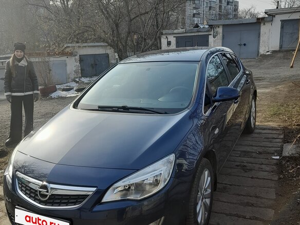 2011 Opel Astra J, синий, 1300000 рублей - вид 14