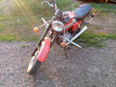 1986 Jawa 250, красный, 90000 рублей, вид 2