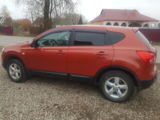 2008 Nissan Qashqai I, красный, 1050000 рублей, вид 2
