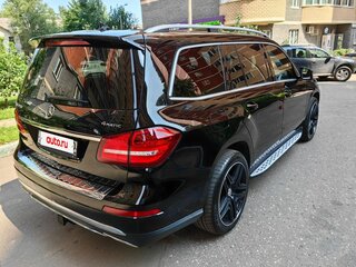2017 Mercedes-Benz GLS 450 I (X166), чёрный, 3500000 рублей, вид 4