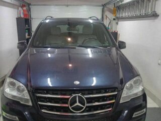 2010 Mercedes-Benz M-Класс 350 II (W164) Рестайлинг, голубой, 1413000 рублей, вид 1