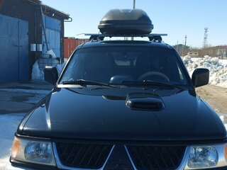 2005 Mitsubishi Pajero Sport I Рестайлинг, чёрный, 1300000 рублей, вид 2