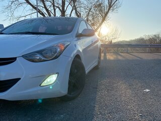2011 Hyundai Avante V, белый, 1000000 рублей, вид 3