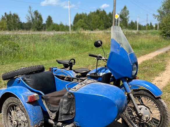 1989 Урал ИМЗ-8.103, синий, 80000 рублей - вид 9