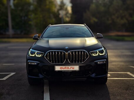2019 BMW X6 M50d III (G06), чёрный, 9300000 рублей, вид 2