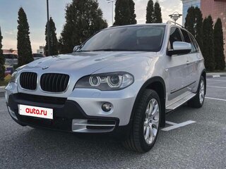2010 BMW X5 30d II (E70), серебристый, 2550000 рублей, вид 1