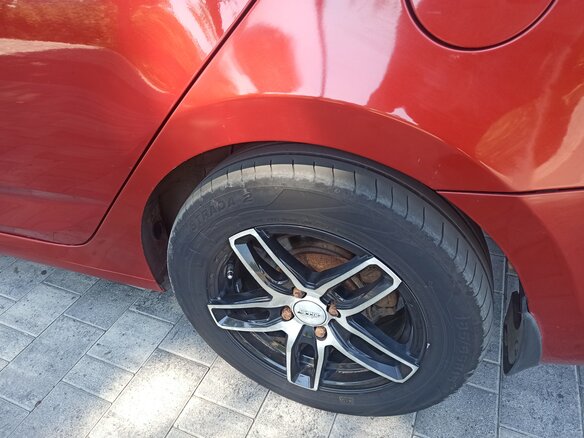 2011 Hyundai Solaris I, красный - вид 12