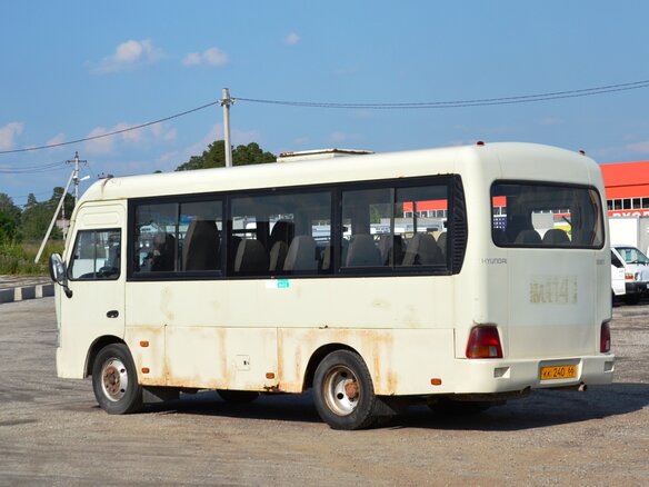 2007 Hyundai County, бежевый - вид 2
