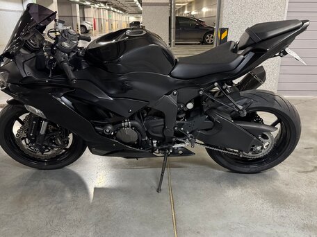 2019 Kawasaki ZX-6 Ninja, чёрный, 1200000 рублей, вид 3