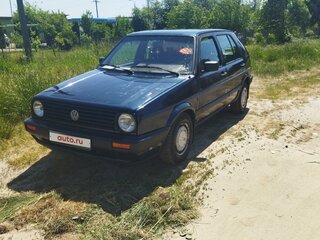 1989 Volkswagen Golf II, синий, 240000 рублей, вид 1