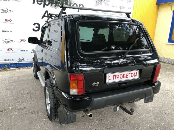2017 Lada (ВАЗ) 2121 (4x4) Urban I Рестайлинг, чёрный - вид 4
