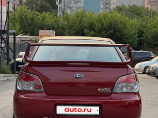 2007 Subaru Impreza WRX II Рестайлинг 2, красный, 2900000 рублей, вид 5