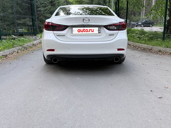 2016 Mazda 6 III (GJ) Рестайлинг, белый, 2600000 рублей - вид 6