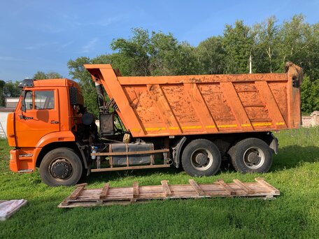 2012 КамАЗ 6520, жёлтый, 1550000 рублей, вид 4