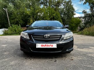 2008 Toyota Corolla X (E140, E150), чёрный, 540000 рублей, вид 3