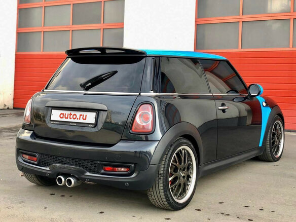 2008 Mini Hatch JCW II (R56), чёрный - вид 1