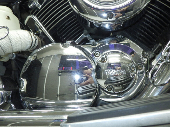 2001 Yamaha XVS1100, белый, 535000 рублей - вид 9