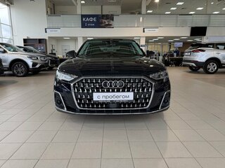 2022 Audi A8 Long 50 TFSI IV (D5) Рестайлинг, синий, 7750900 рублей, вид 2
