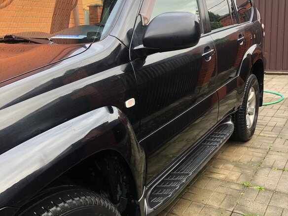 2007 Toyota Land Cruiser Prado 4-speed 120 Series Рестайлинг, чёрный, 1940000 рублей - вид 8