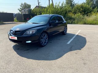 2008 Mazda 3 I (BK) Рестайлинг, чёрный, 620000 рублей, вид 1