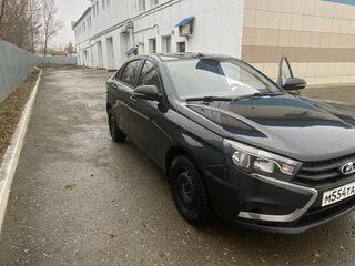 2016 Lada (ВАЗ) Vesta I, чёрный, 750000 рублей, вид 1