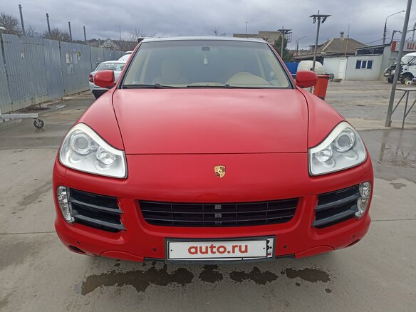 2007 Porsche Cayenne S I Рестайлинг (957), красный, 1450000 рублей - вид 6