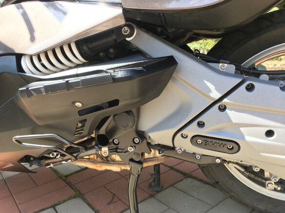 2015 BMW C 650 GT, серый - вид 4