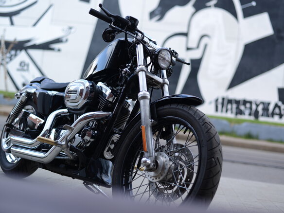 2003 Harley-Davidson Sportster 1200, чёрный - вид 8