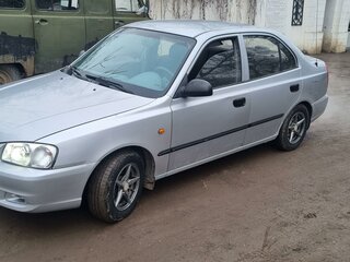 2005 Hyundai Accent ТагАЗ II, серебристый, 550000 рублей, вид 5