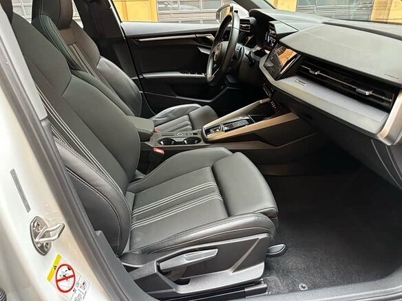 2022 Audi A3 Sportback 35 TFSI IV (8Y), белый, 2330000 рублей - вид 11