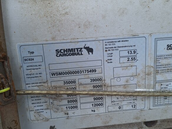 2013 Schmitz Cargobull SCS, синий, 1900000 рублей - вид 1
