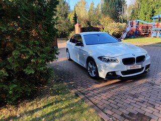 2014 BMW 5 серии 528i xDrive VI (F10/F11/F07) Рестайлинг, белый, 2250000 рублей, вид 1
