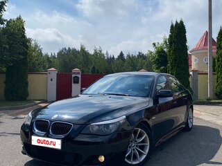 2008 BMW 5 серии 530d V (E60/E61) Рестайлинг, чёрный, 1000000 рублей, вид 1