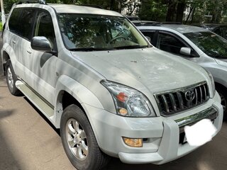 2007 Toyota Land Cruiser Prado 120 Series Рестайлинг, белый, 2150000 рублей, вид 2