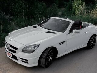 2013 Mercedes-Benz SLK-Класс 250 III (R172), белый, 2450000 рублей, вид 1