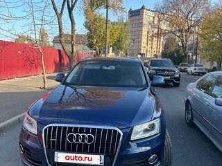 2014 Audi Q5 I (8R) Рестайлинг, синий, 1999000 рублей, вид 2