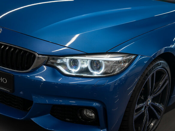 2017 BMW 4 серии 420d xDrive F32/F33/F36 Рестайлинг, синий, 2840000 рублей - вид 22