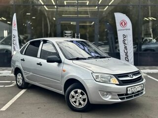 2012 Lada (ВАЗ) Granta I, серебристый, 410000 рублей, вид 3