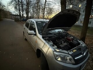 2012 Lada (ВАЗ) Granta I, серый, 250000 рублей, вид 1