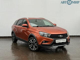 2018 Lada (ВАЗ) Vesta SW Cross I, оранжевый, 950000 рублей, вид 3