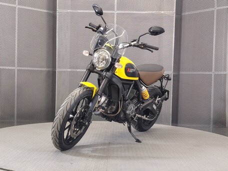 2015 Ducati Scrambler 800, жёлтый, 469000 рублей, вид 4