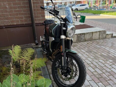 2024 Kove 500F Scrambler, зелёный, 550000 рублей, вид 1