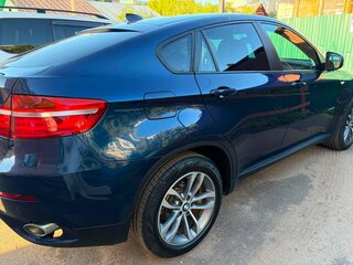 2013 BMW X6 35i I (E71) Рестайлинг, синий, 3150000 рублей, вид 3